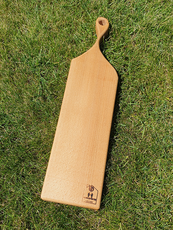 Дошка кухонна довга для нарізання та подачі